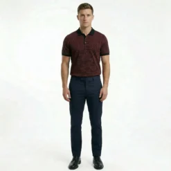 Slim-Fit Stretch Chino - Navy