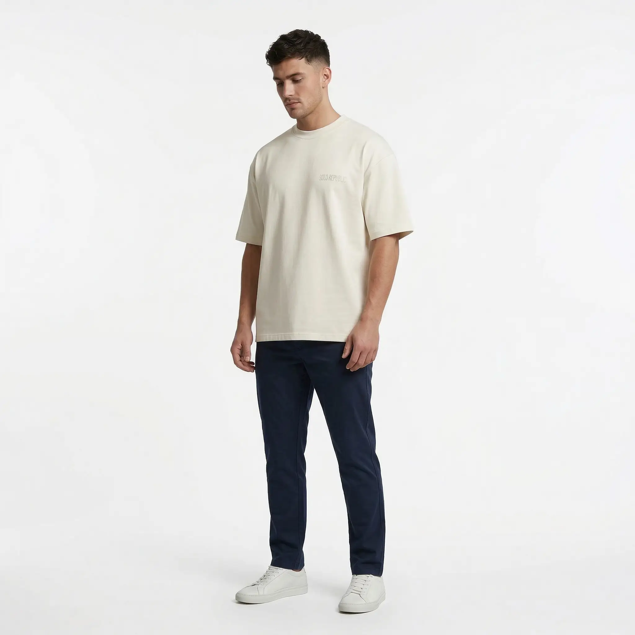 Premium Oversized T-Shirt - Cannoli Cream - Image 2