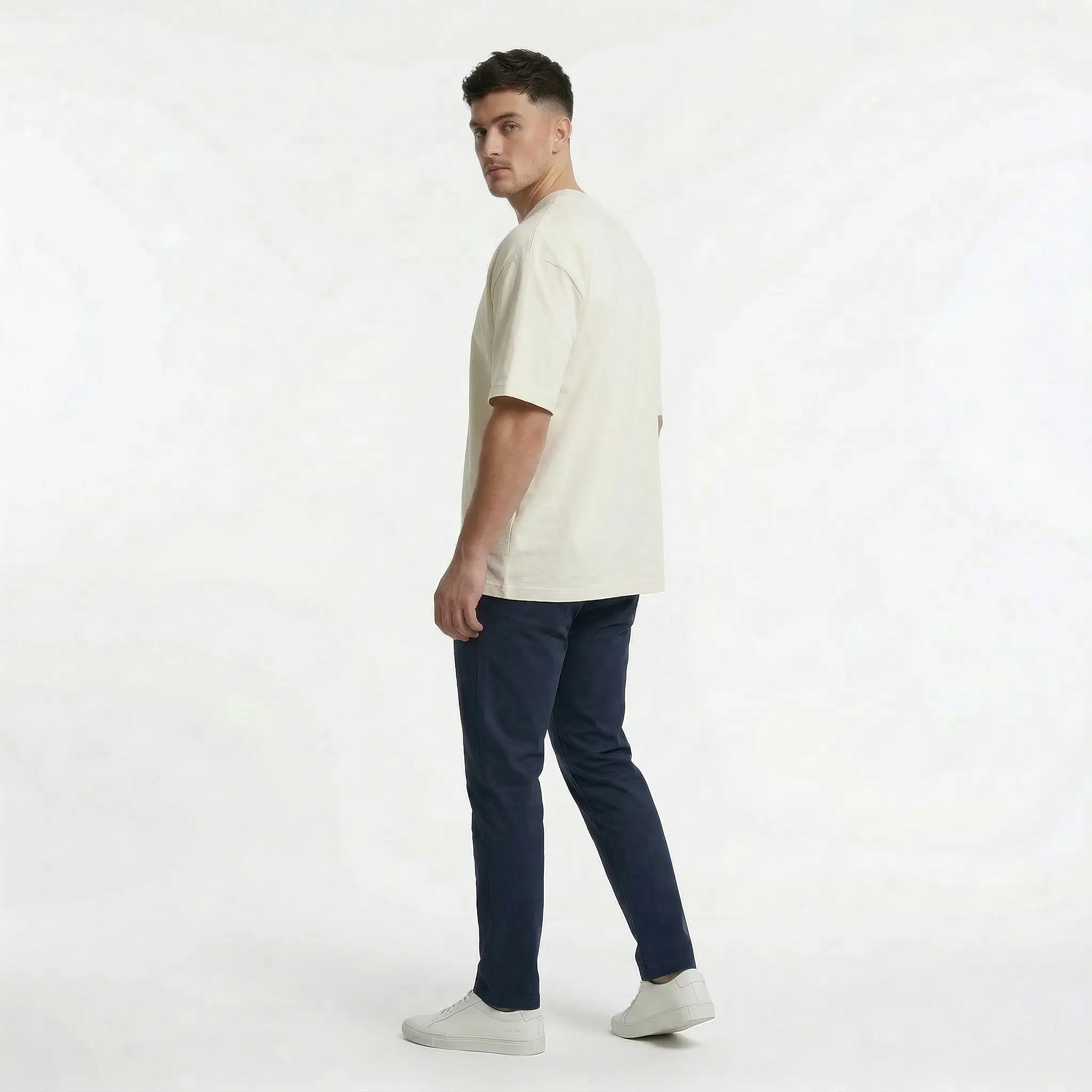 Premium Oversized T-Shirt - Cannoli Cream - Image 3