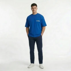 Premium Oversized T-Shirt - Classic Blue