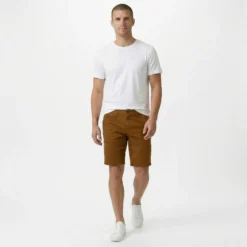 Stretch Chino Shorts - Khaki