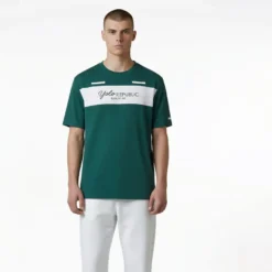 YOLO Republic Signature T-Shirt - Rainforest & White