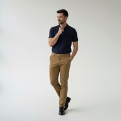 Slim-Fit Stretch Chino - Khaki