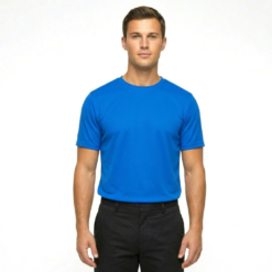 Essential Slim-Fit Crew Neck T-Shirt - Classic Blue