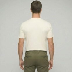 Alternative view of Essential Slim-Fit Crew Neck T-Shirt - Cannoli Cream